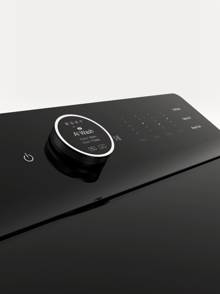 Video showing LG Toploader design, dial and panel