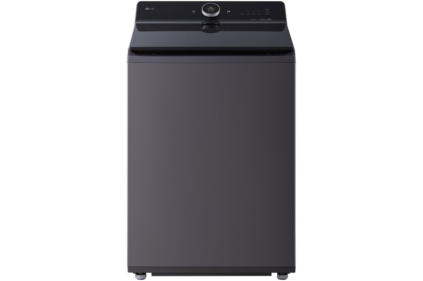 Front view of 16kg Series 10 Top Load Washer - AI DD® WTX10-16G