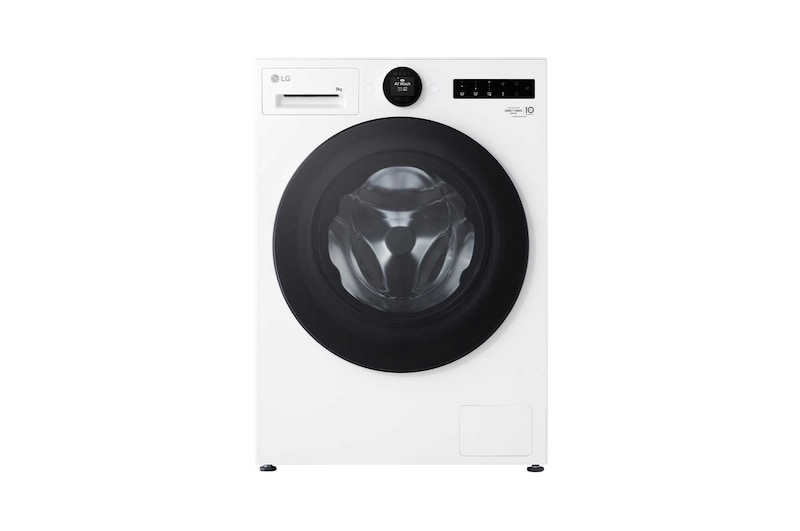 Front view of 9kg Series 10 Front Load Washer - ezDispense WX10-1409W