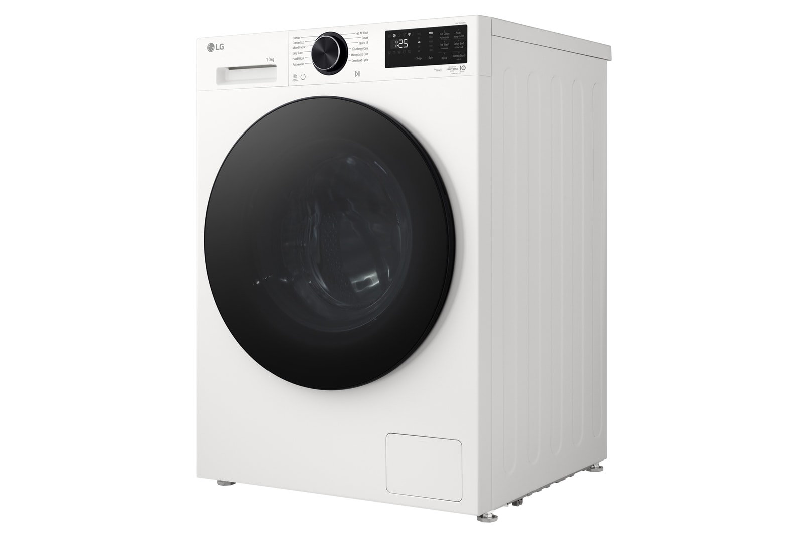Left side view of LG Series 3 Front Load Washing Machine