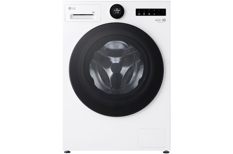 Front view of 9kg Series 9 Front Load Washer - Steam+ WX9-1409W
