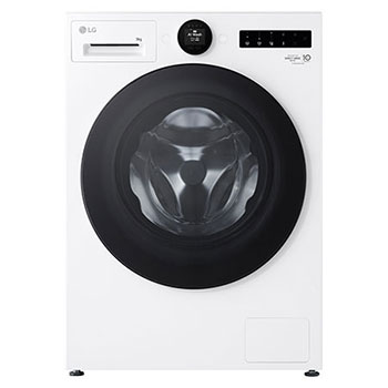 Front view of 9kg Series 9 Front Load Washer - Steam+ WX9-1409W