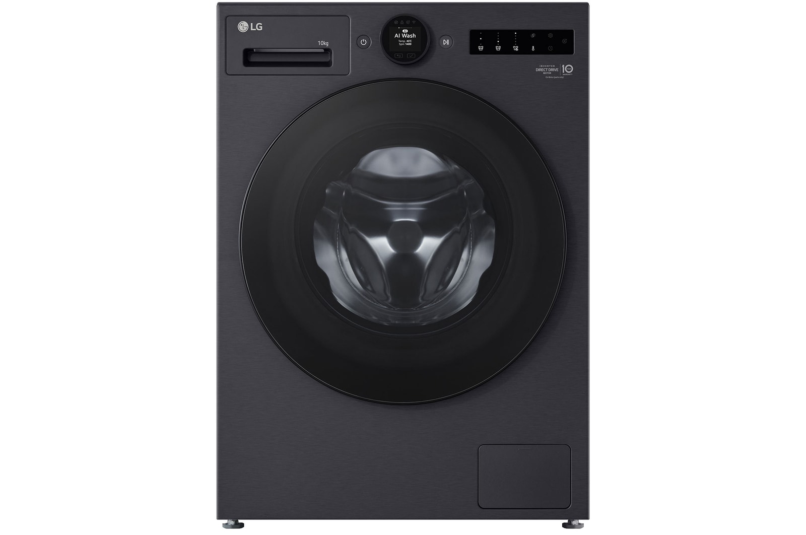 Front view of 10kg Series 9 Front Load Washer - Steam+ WX9-1410MB