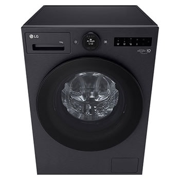 LG 10kg Series 9 Front Load Washer - Steam+, WX9-1410MB, Front view