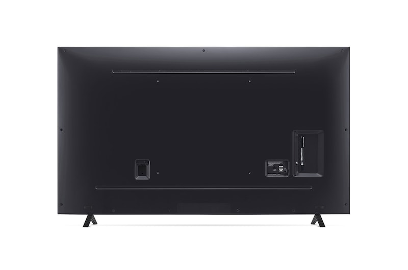 back view of  LG NanoCell TV, NANO80