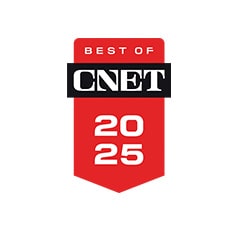 Logotipo de Lo mejor de 2025 de CNET.