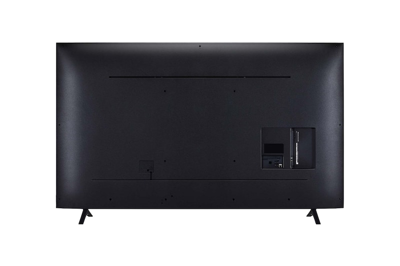 Rear view of LG QNED70 TV