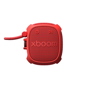 Front view of LG xboom Rock por will.i.am | Bocina Bluetooth con una durabilidad extrema para exteriores ROCK