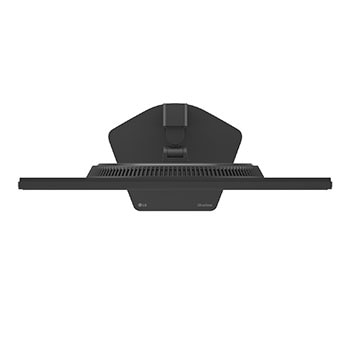 +30 degree swivel monitor top view