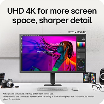 Monitor UltraFine™ U7 de 27 pulgadas, UHD 4K IPS 