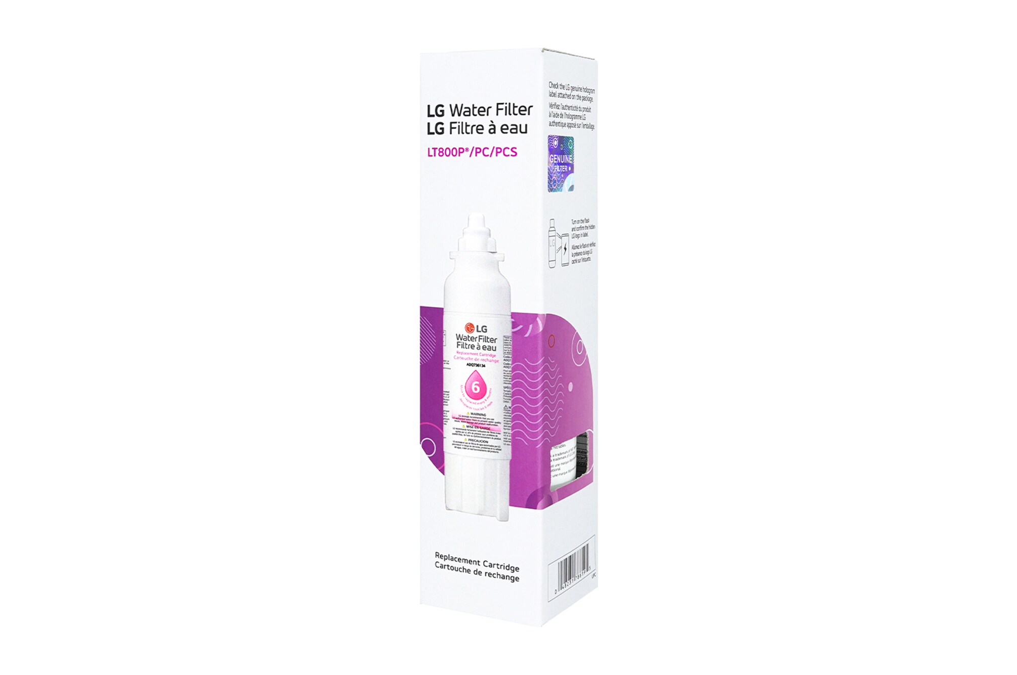 ラブラドール Filtro de agua para refrigerador LT800P (6 meses) - ADQ73613401