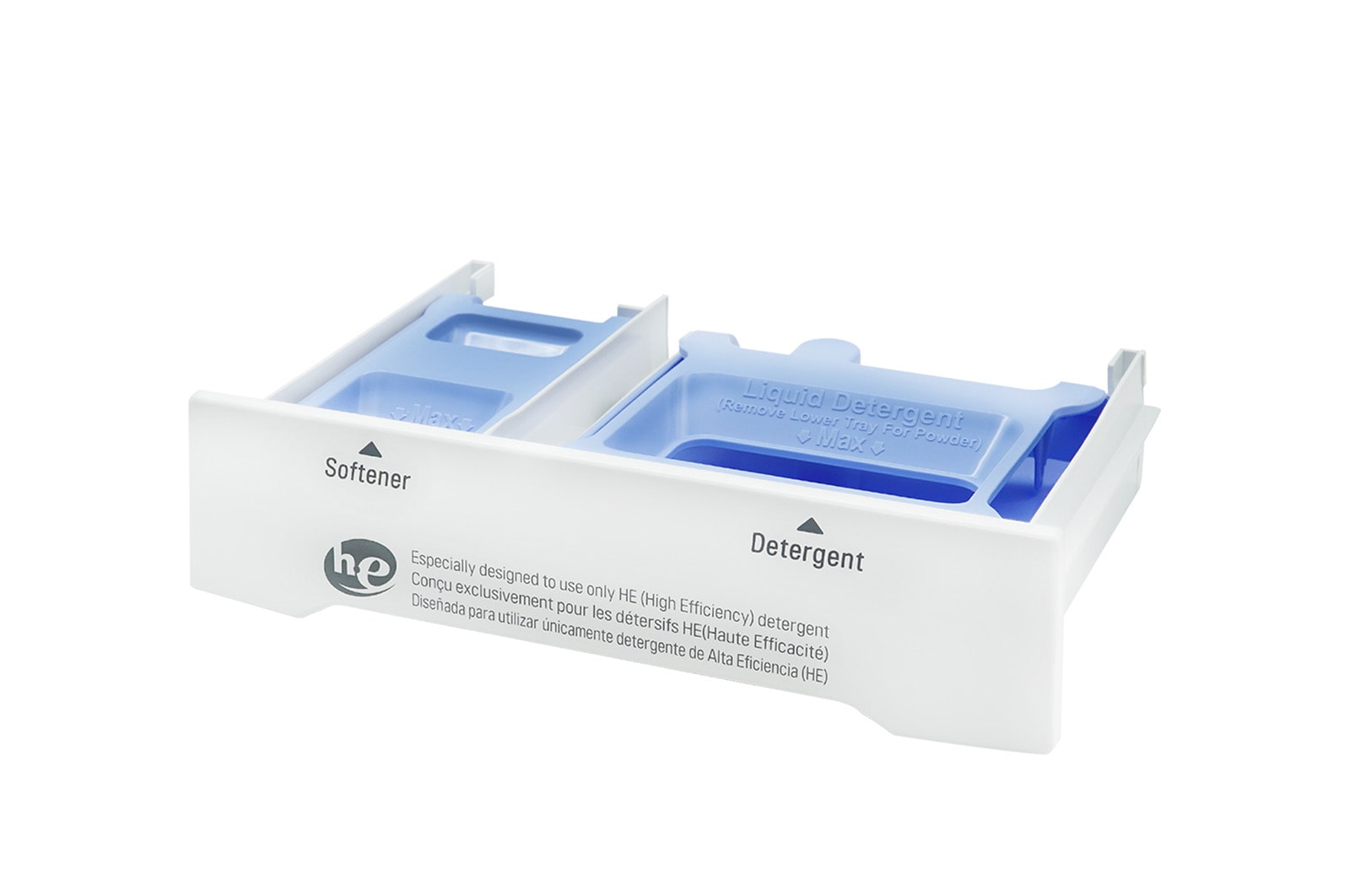 Front view of Caja de detergente para la lavadora de carga superior AAZ72925601