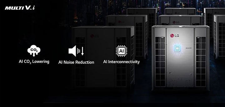 El nuevo Multi V i de LG: revolución inteligente en climatización con IA