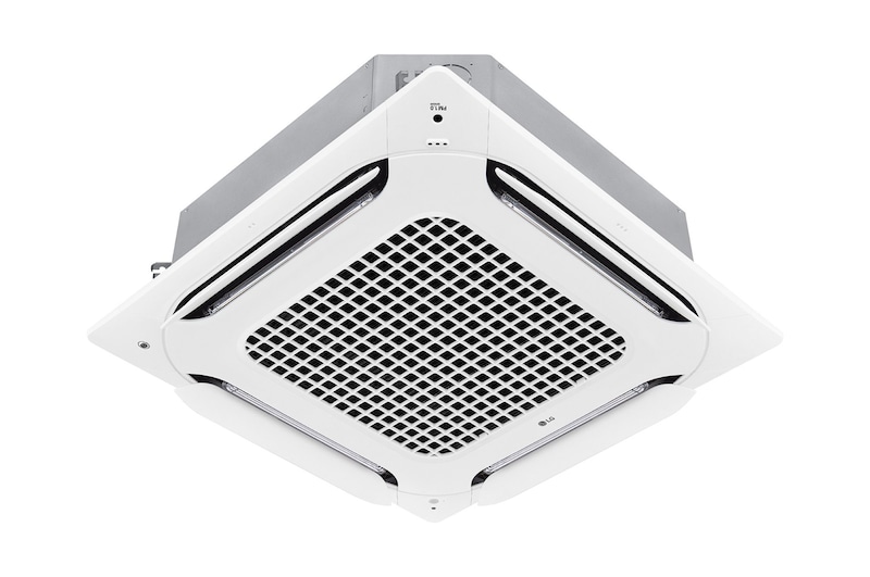 Front view of Ceiling Cassette, 4 vías de alta eficiencia, 12kBTU ARNU12GTAA4