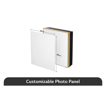 LG Aire Acondicionado ARTCOOL GALLERY  1 Ton, Frío y Calor (Voltaje 220V / 60HZ) de 12,300 BTU/h ThinQ™, VG122H31