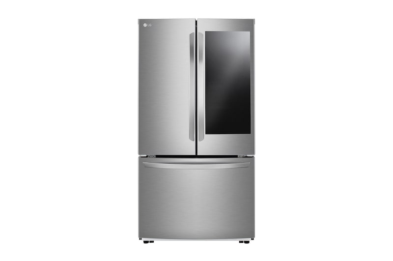 Vista frontal de Refrigeradora French Door 24.5p³ (Net) / 31p³ (Gross) InstaView DoorCooling™, Platinum Silver, VF29BVP
