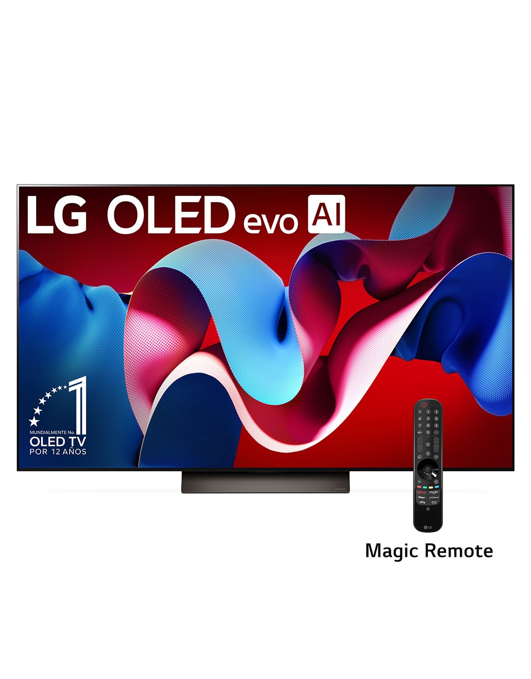 55 Pulgadas LG OLED evo C4 | 4K Smart TV | TV OLED55C4 | LG PA