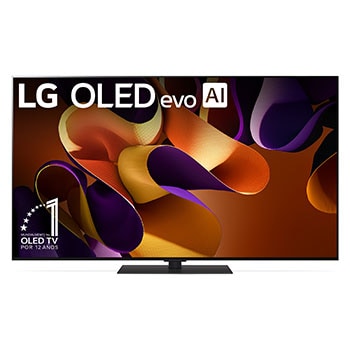 Vista lateral derecha del LG OLED evo TV, OLED G4 en la pared