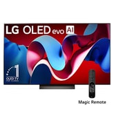 77" LG OLED evo AI C4 4K Smart TV