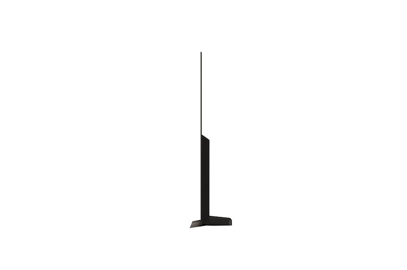 Left-facing side view of LG OLED TV, OLED B4
