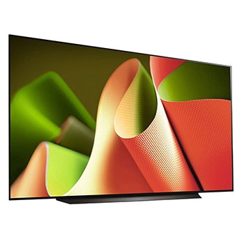 Side view of LG OLED TV, OLED B4
