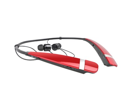 LG Tone Pro II HBS 760 con bluetooth y auriculares estéreos, HBS 760 ROJO