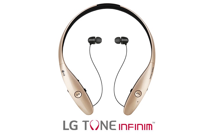 LG Auriculares Bluetooth LG TONE INFINIM™. Color Oro, HBS-900