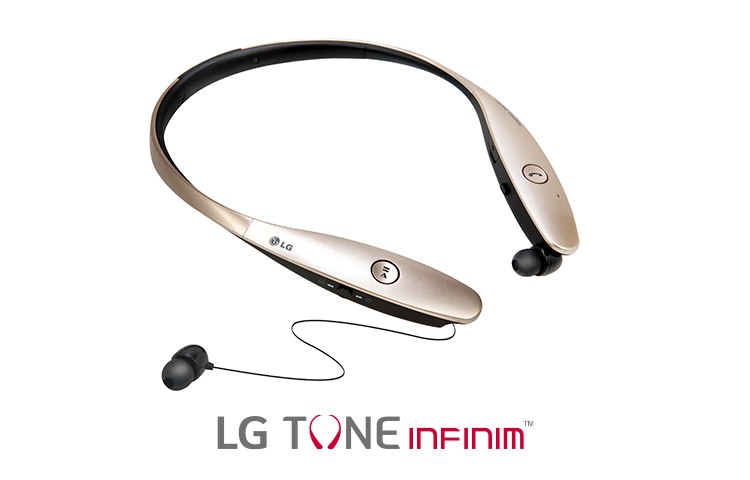 LG Auriculares Bluetooth LG TONE INFINIM™. Color Oro, HBS-900