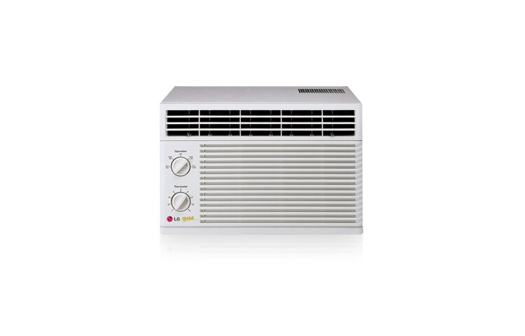 Front view of 6,000 Btu/h con sistema Gold -Fin Anti - Corrosión. W061CA