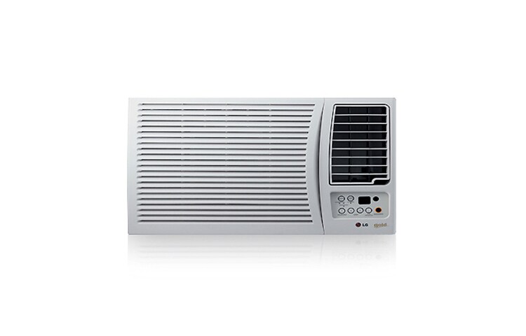 Front view of 18,000 Btu/h con sistema Gold -Fin Anti - Corrosión. W182CM
