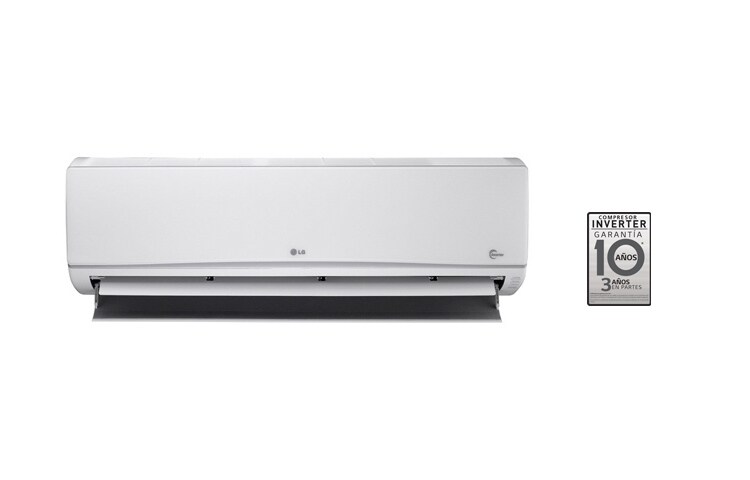Front view of AC LG: La solución perfecta para eliminar Virus y alergias. VA243CL