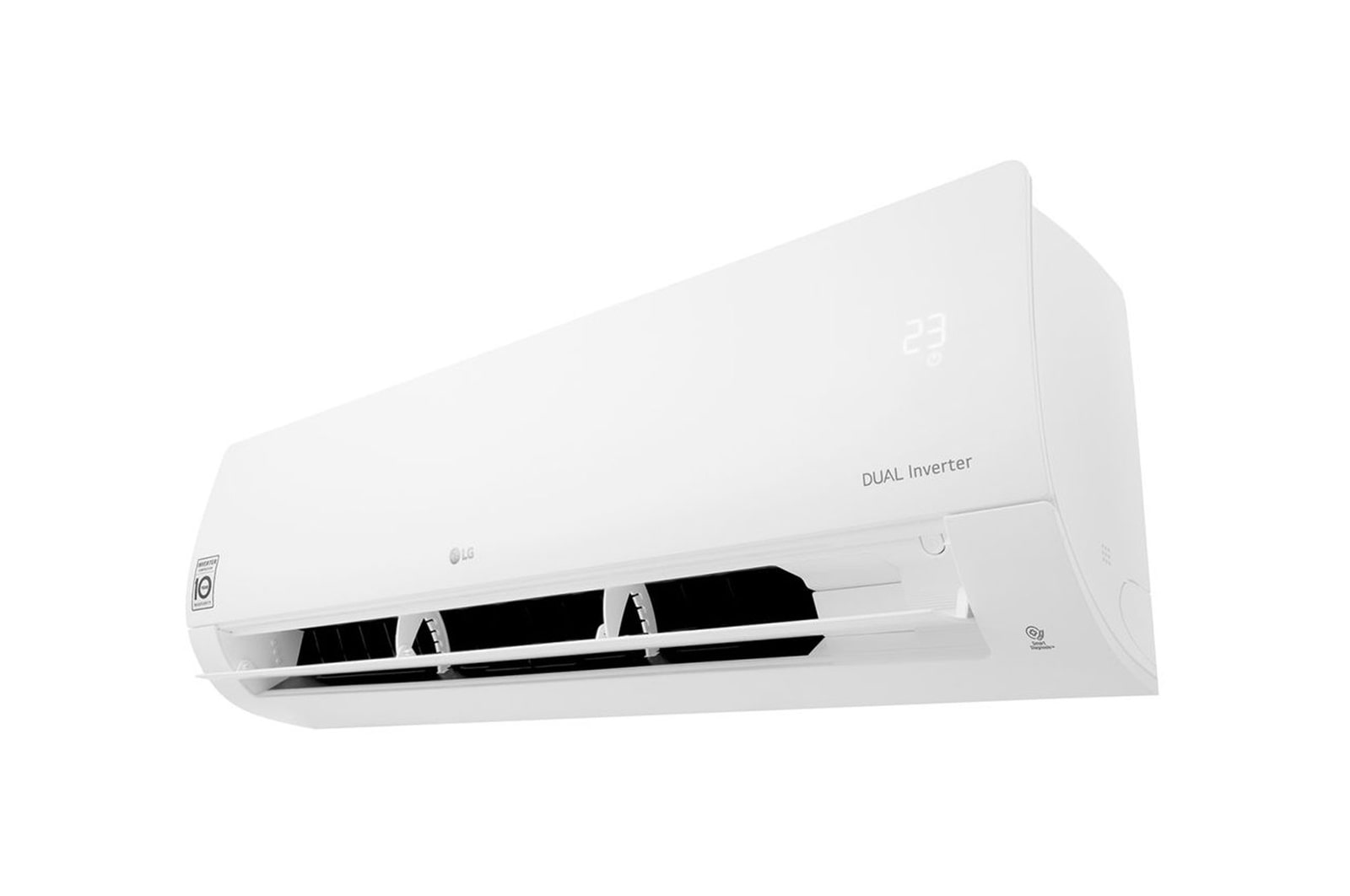 left side view with open