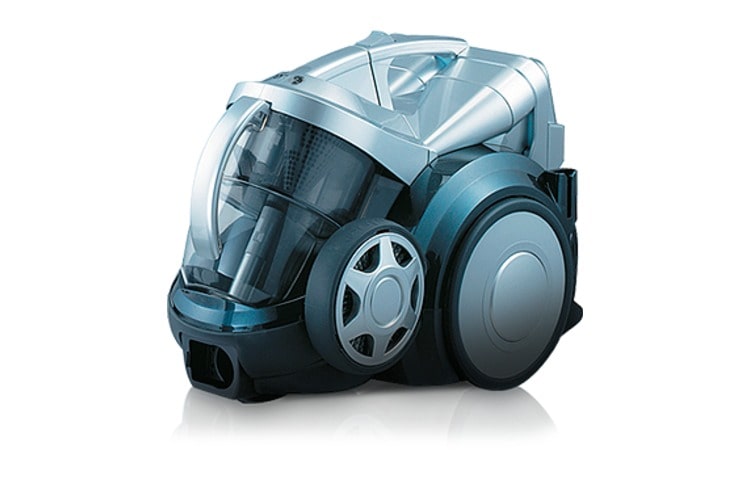 LG 1,600W con Tubo telescopico de acero Easy - Zoom, sin bolsa., V-KC942HT