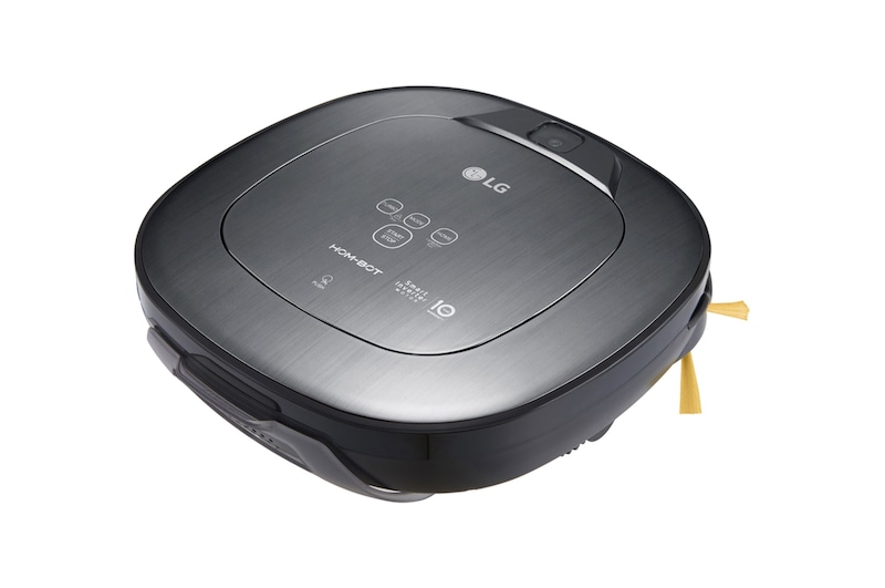 LG Robot Aspiradora Hombot con Motor Smart Inverter, Color Metálico, VR6480MS