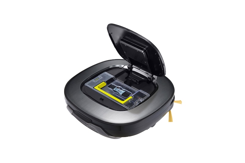 LG Robot Aspiradora Hombot con Motor Smart Inverter, Color Metálico, VR6480MS