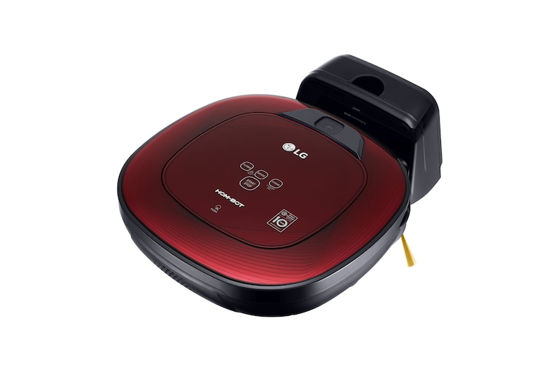 LG Robot Aspiradora Hombot con Motor Smart Inverter, Color Ruby Red, VR6480RR