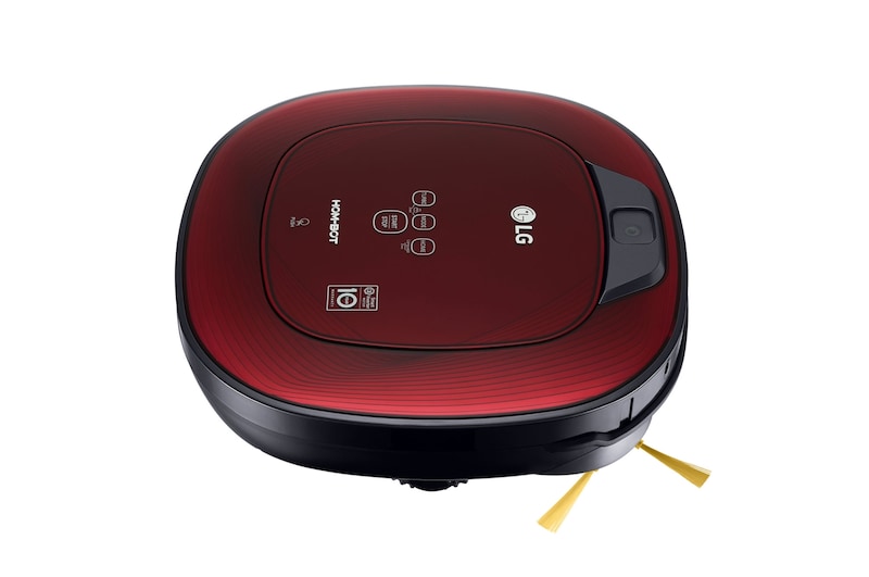 LG Robot Aspiradora Hombot con Motor Smart Inverter, Color Ruby Red, VR6480RR