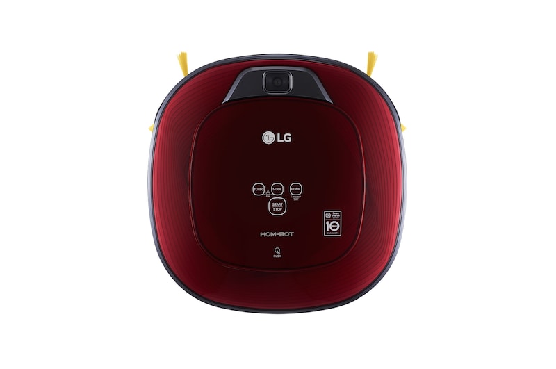 LG Robot Aspiradora Hombot con Motor Smart Inverter, Color Ruby Red, VR6480RR