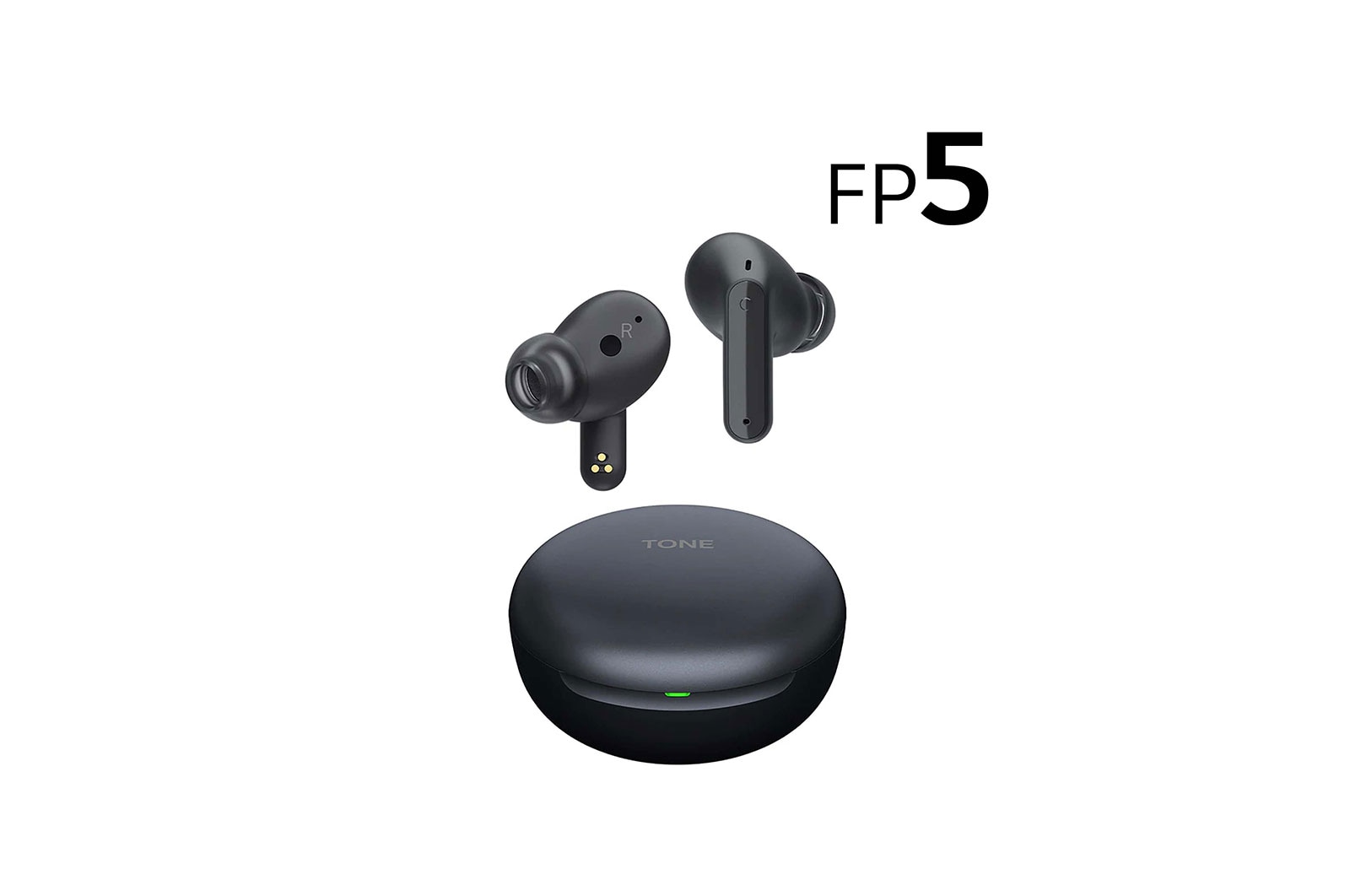 Front view of Auriculares True Wireless Bluetooth 5.2 con cancelación de ruido TONE-FP5