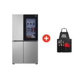 Refrigerador Side By Side LG VS25VVNW| LINEARCOOLING™ | 24.5 P<sup>3</sup> | Brushed Steel
