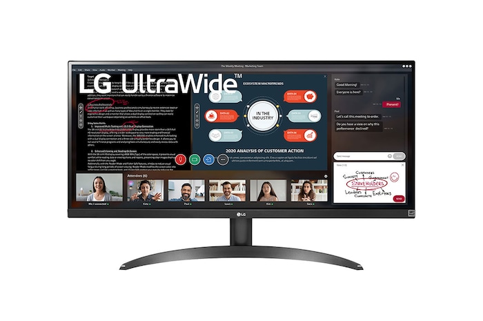 LG 29" UltraWide™ Full HD IPS Monitor con AMD FreeSync™, 29WP500-B