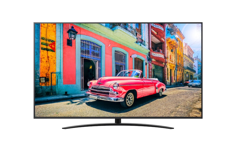 Front view of QNED Smart TV con Pro:Centric Solutions 65UK777H0UD