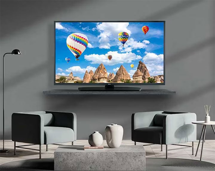 TV para hostelería Pro:Centric con Pro:Idiom integrado