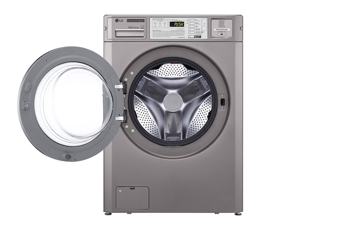 Front view with door open