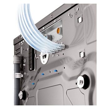 Back side panel view