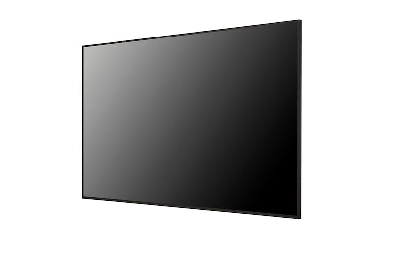 LG Pantalla UHD Signage, Vista lateral de -45 grados., 43UH5N-E