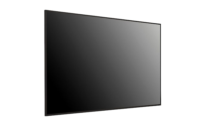LG Pantalla UHD Signage, Vista lateral de +45 grados., 43UH5N-E