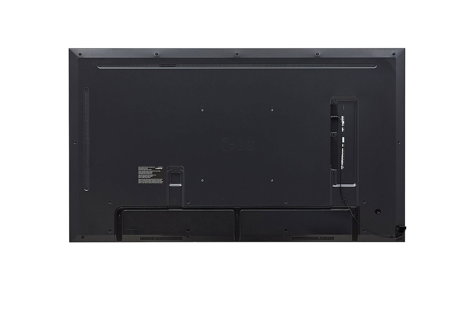 LG Pantalla UHD Signage, Vista trasera, 43UH5N-E