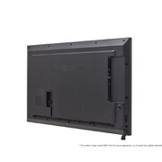 LG Pantalla de señalización UHD, Vista trasera lateral de -45 grados., 49UM5N-E