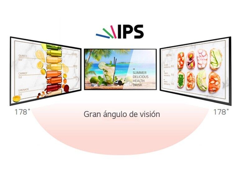Ángulo de visión amplio